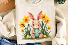 Springtime Daffodils Easter Clipart Bundle 3 - CraftNest - Digital Crafting and Art