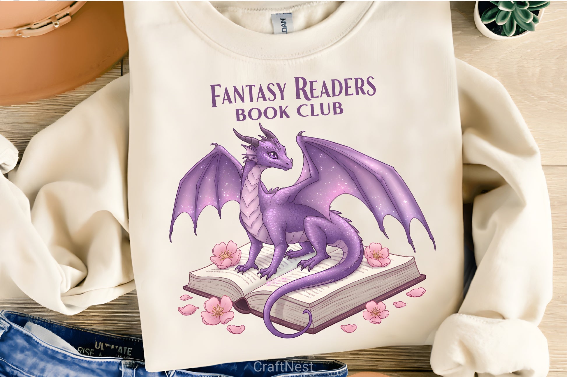 Fantasy Readers Book Club Clipart Bundle - CraftNest - Digital Crafting and Art