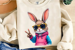 Hip Hop Bunny Easter Clipart Bundle - CraftNest - Digital Crafting and Art