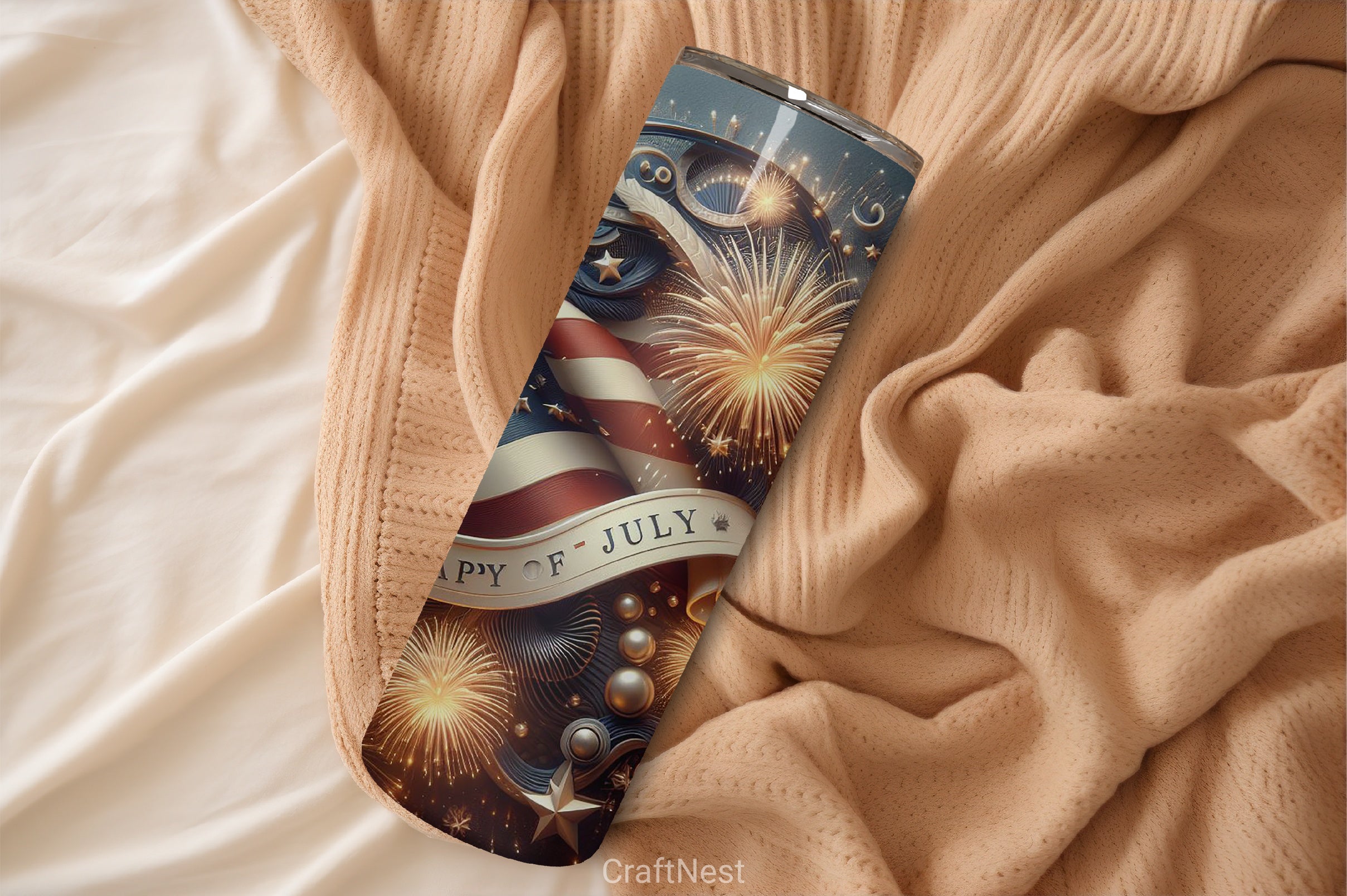 4th of July Tumbler Wrap Bundle 60 - CraftNest - Digital Crafting and Art