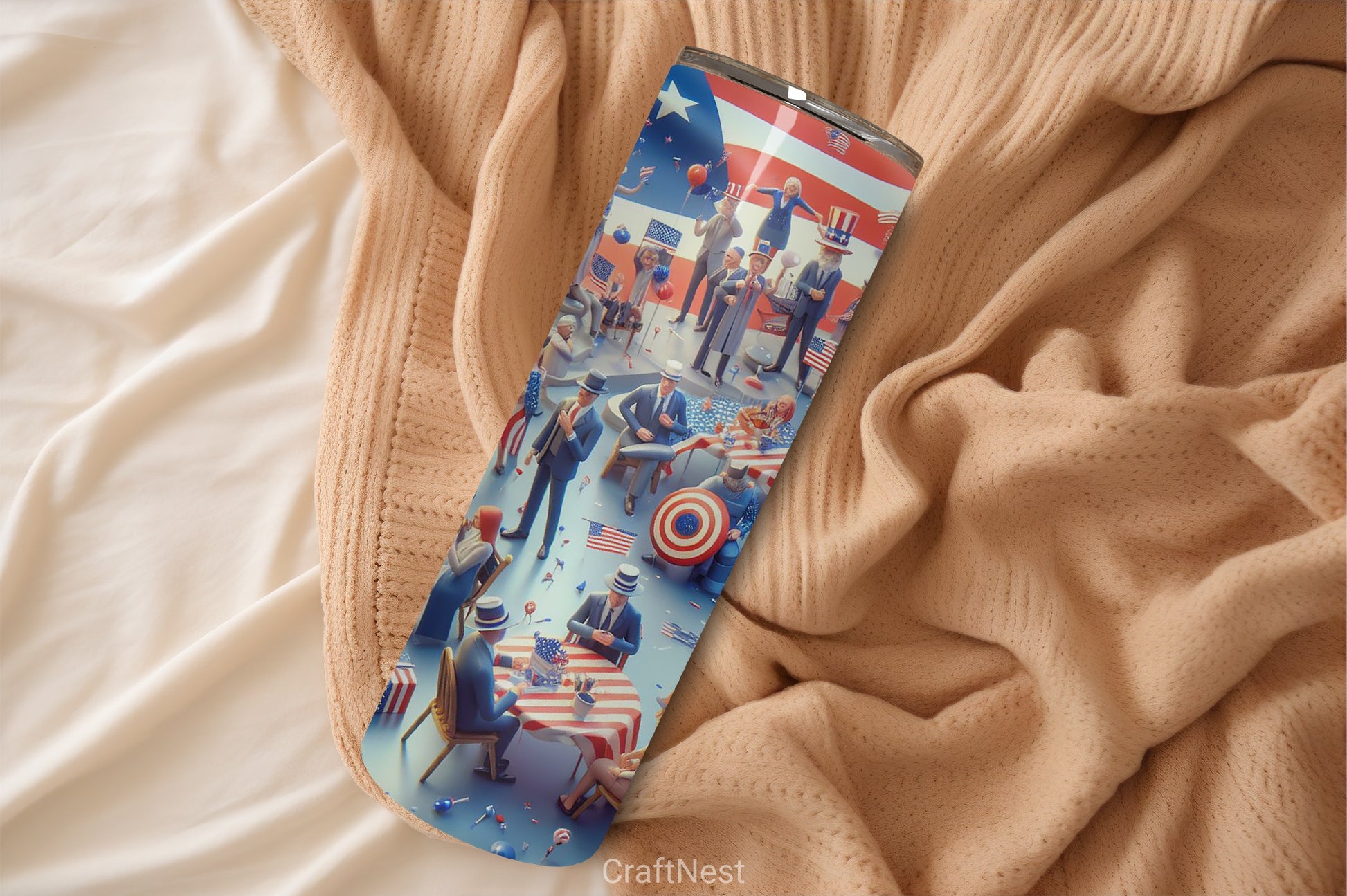 4th of July Tumbler Wrap Bundle 77 - CraftNest - Digital Crafting and Art