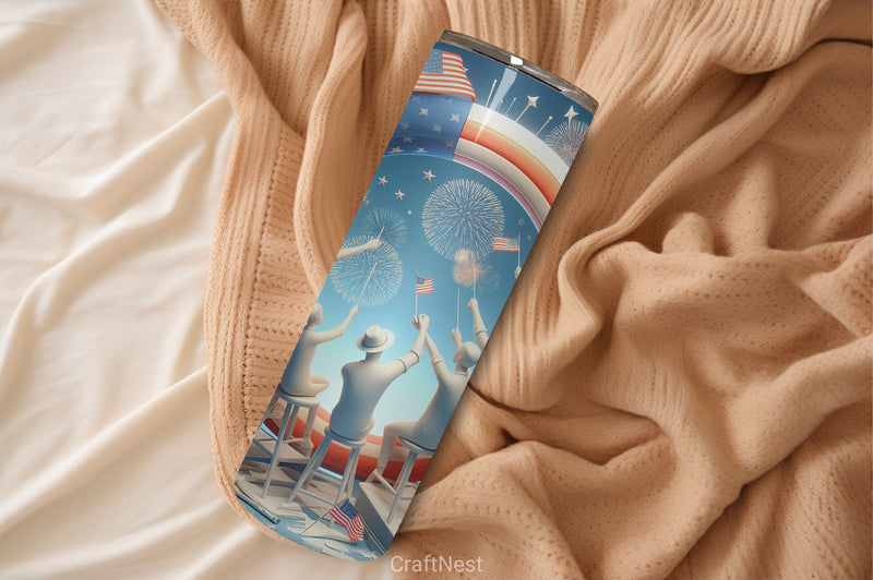 4th of July Tumbler Wrap Bundle 57 - CraftNest - Digital Crafting and Art