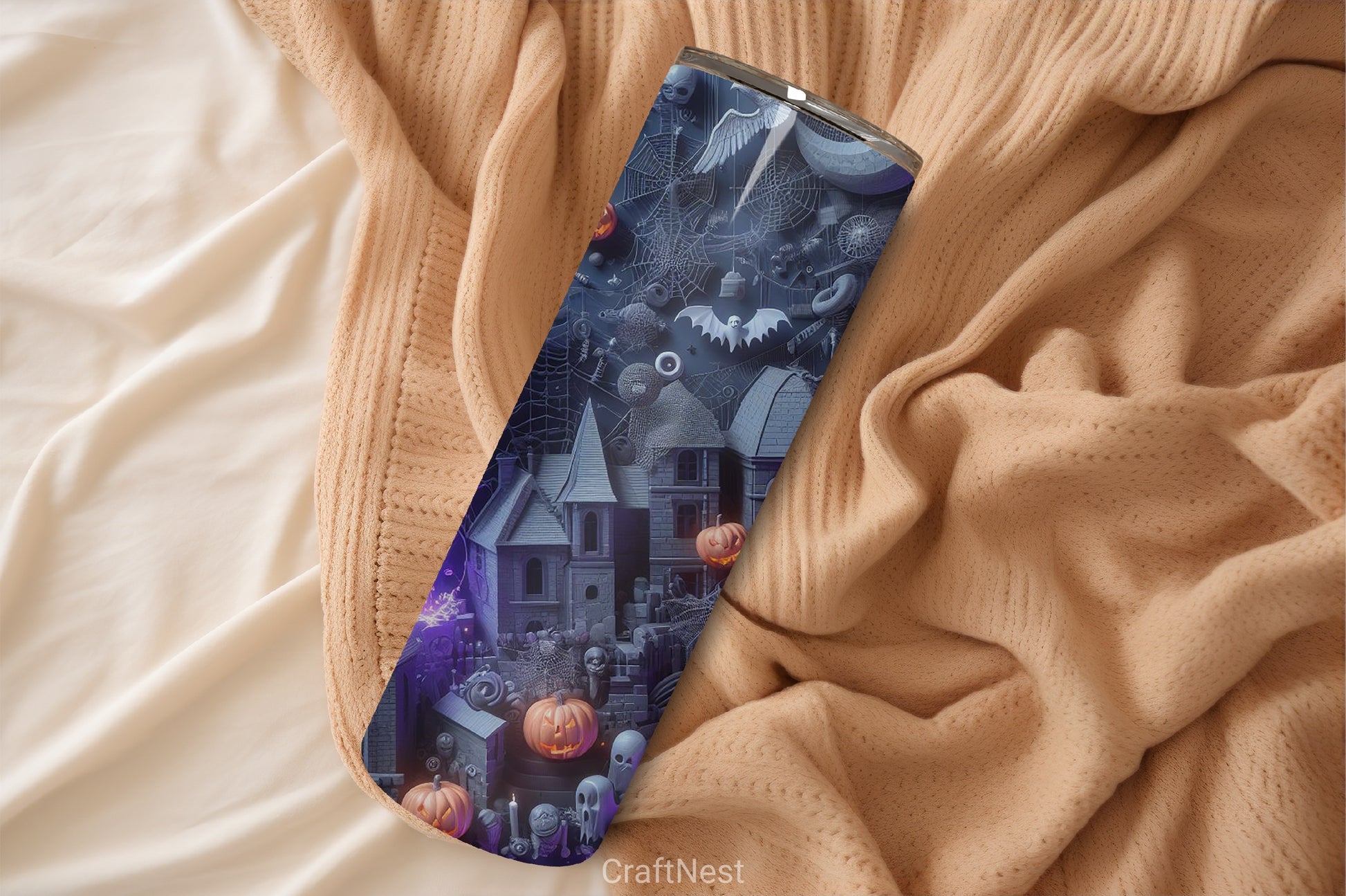 Halloween Tumbler Wrap Bundle 19 - CraftNest - Digital Crafting and Art