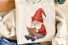 Summer Reading Gnome Clipart Bundle - CraftNest - Digital Crafting and Art