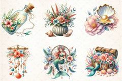 Cute Summer Clipart Bundle - CraftNest - Digital Crafting and Art