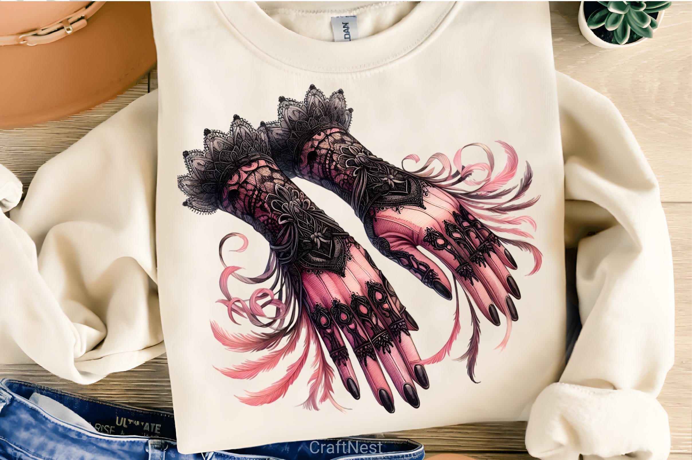 Pink Cowgirl Clipart Bundle - CraftNest - Digital Crafting and Art