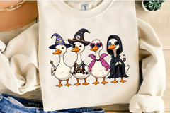 Halloween Geese Cartoon Clipart Bundle - CraftNest - Digital Crafting and Art