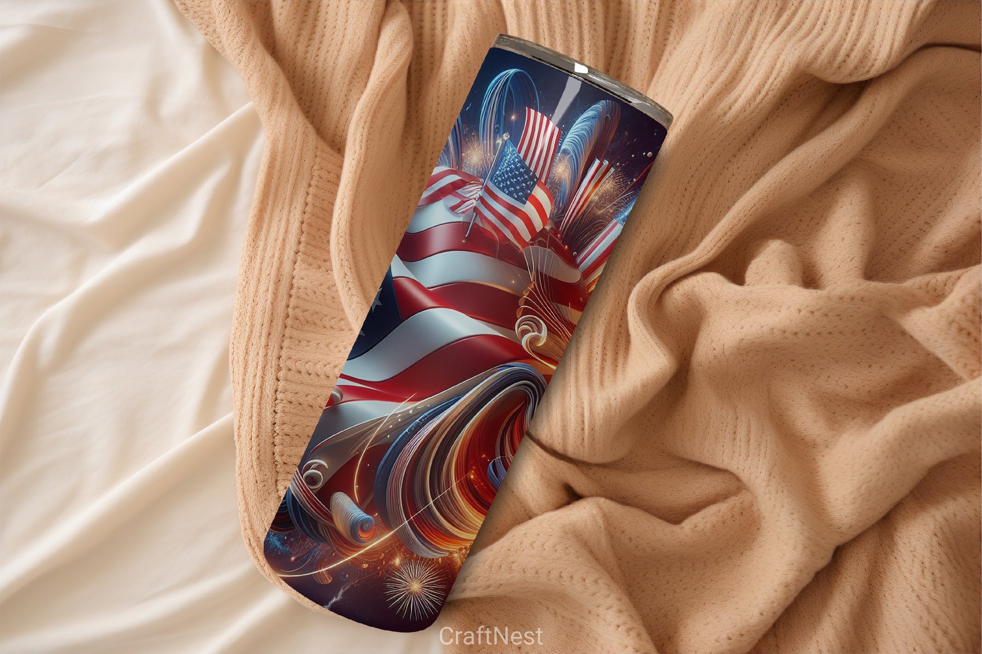 4th of July Tumbler Wrap Bundle 18 - CraftNest - Digital Crafting and Art