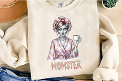 Morning Momster Clipart Bundle - CraftNest - Digital Crafting and Art