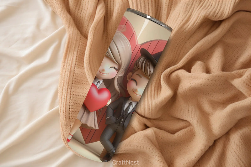 Valentine Tumbler Wrap Bundle 6 - CraftNest - Digital Crafting and Art