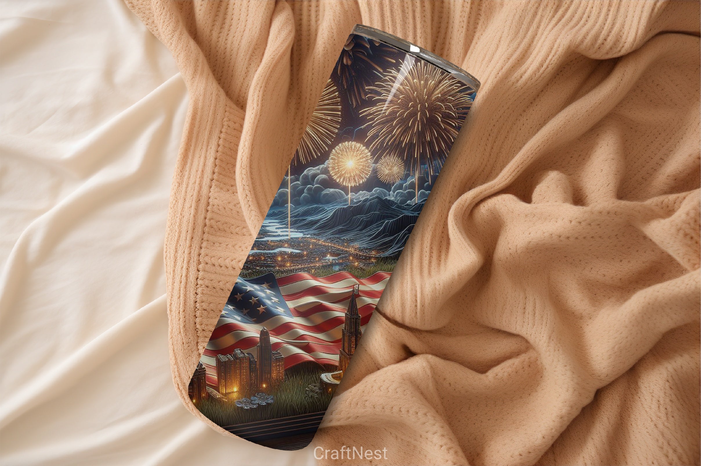 4th of July Tumbler Wrap Bundle 147 - CraftNest - Digital Crafting and Art