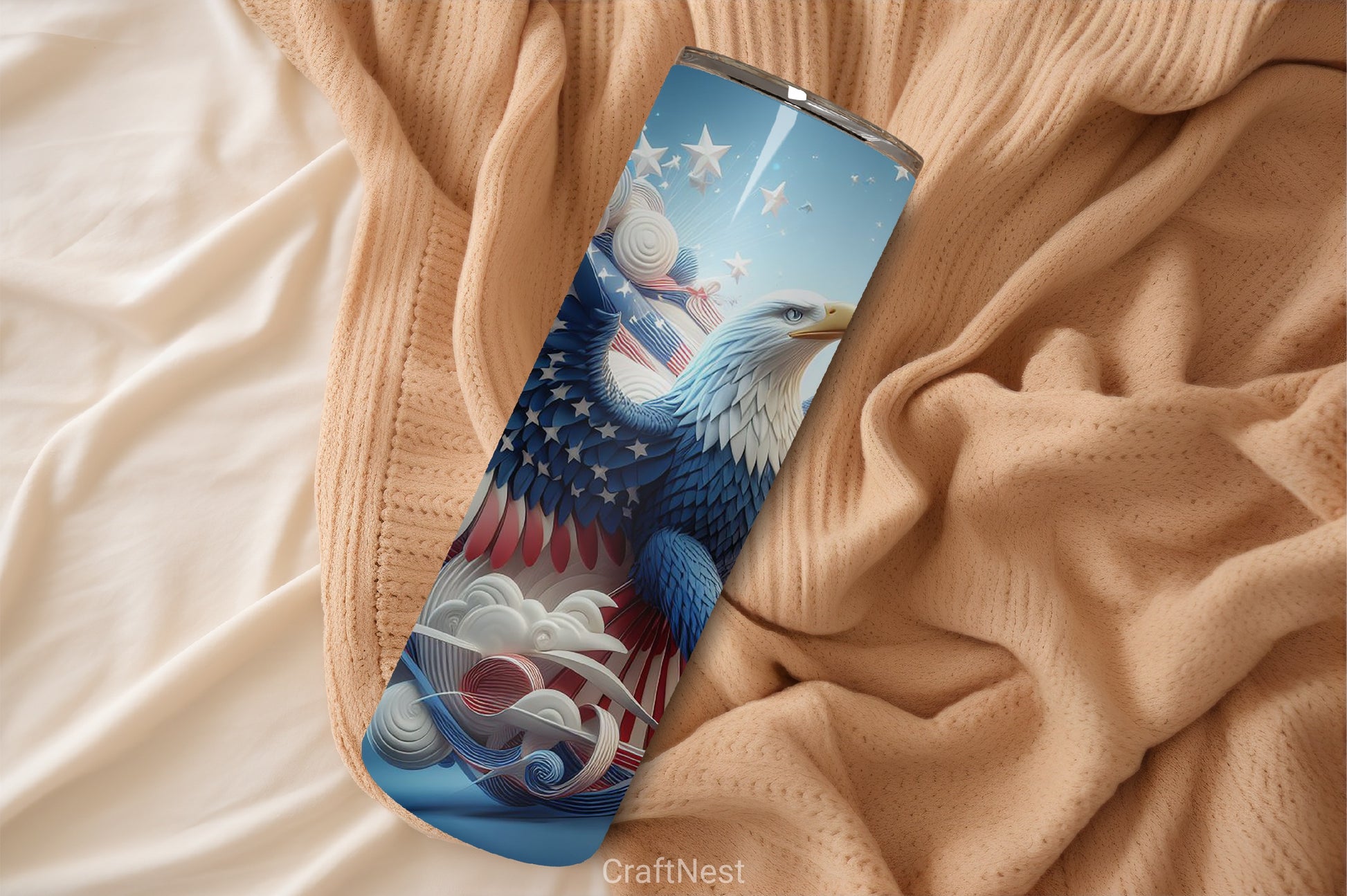 4th of July Tumbler Wrap Bundle 48 - CraftNest - Digital Crafting and Art