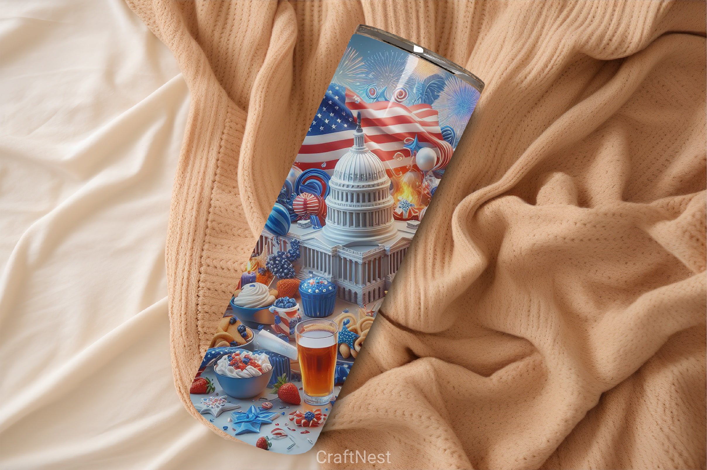 4th of July Tumbler Wrap Bundle 108 - CraftNest - Digital Crafting and Art