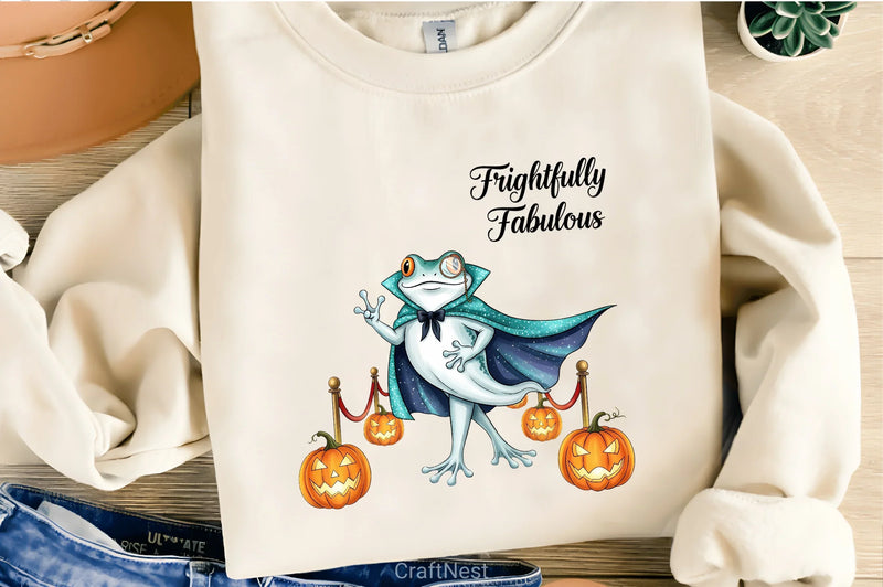 Halloween Frog Red Carpet Clipart Bundle - CraftNest - Digital Crafting and Art