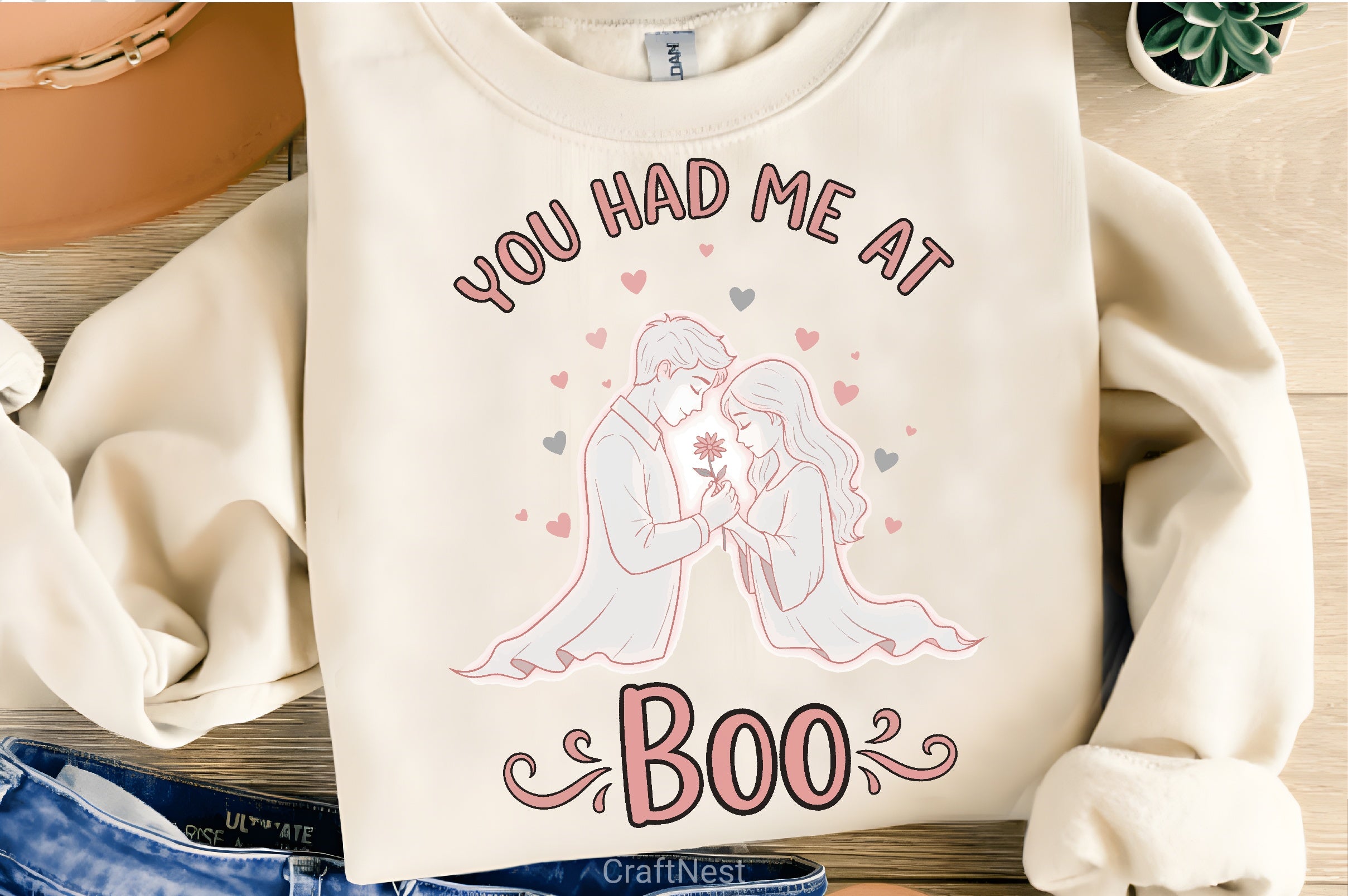 You Had Me At Boo Tee Clipart Bundle - CraftNest - Digital Crafting and Art
