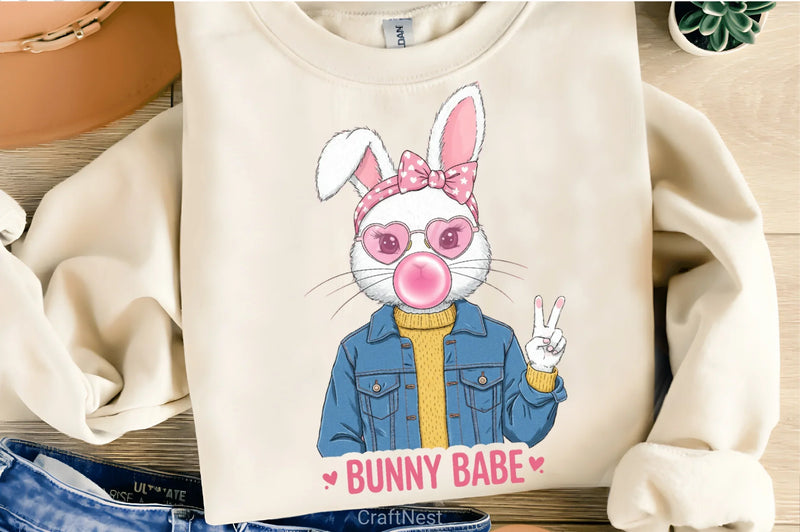 Easter Bunny Clipart Bundle 38 - CraftNest - Digital Crafting and Art