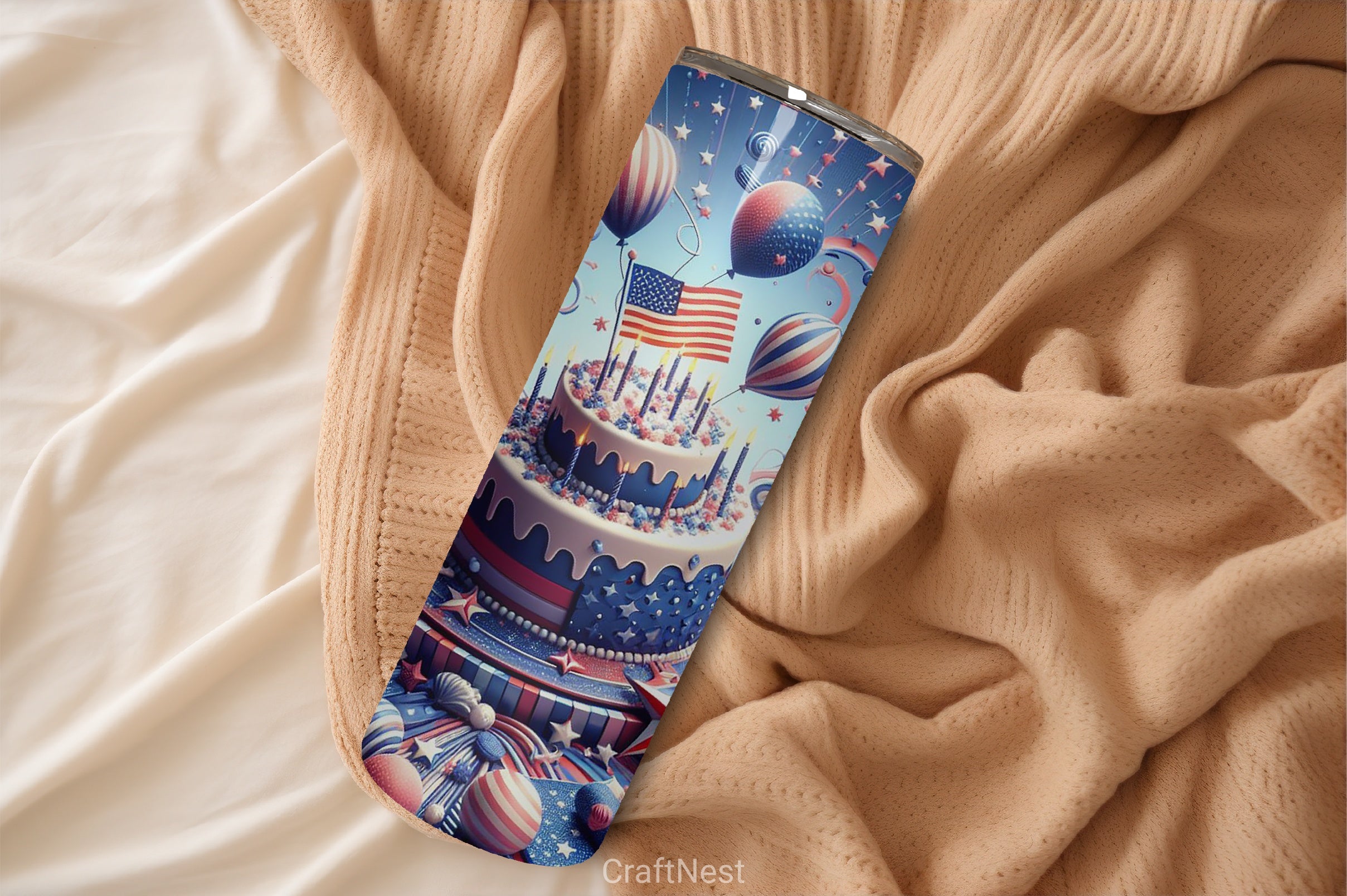 4th of July Tumbler Wrap Bundle 76 - CraftNest - Digital Crafting and Art