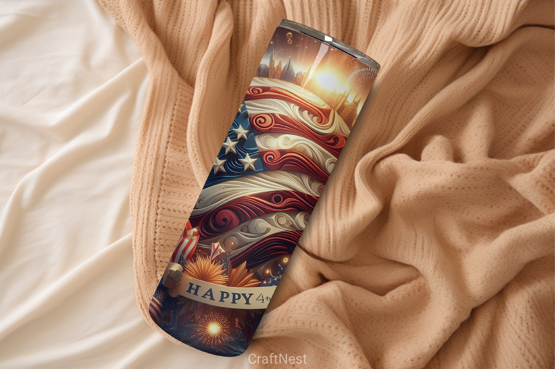 4th of July Tumbler Wrap Bundle 93 - CraftNest - Digital Crafting and Art