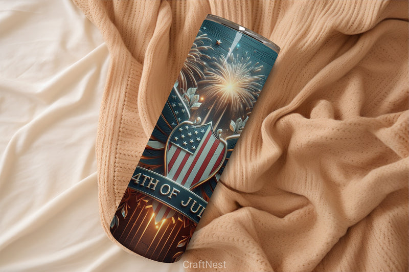 4th of July Tumbler Wrap Bundle 47 - CraftNest - Digital Crafting and Art