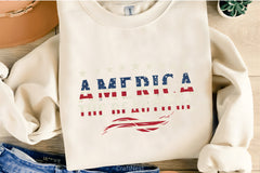 America The Beautiful Shirt Clipart Bundle - CraftNest - Digital Crafting and Art