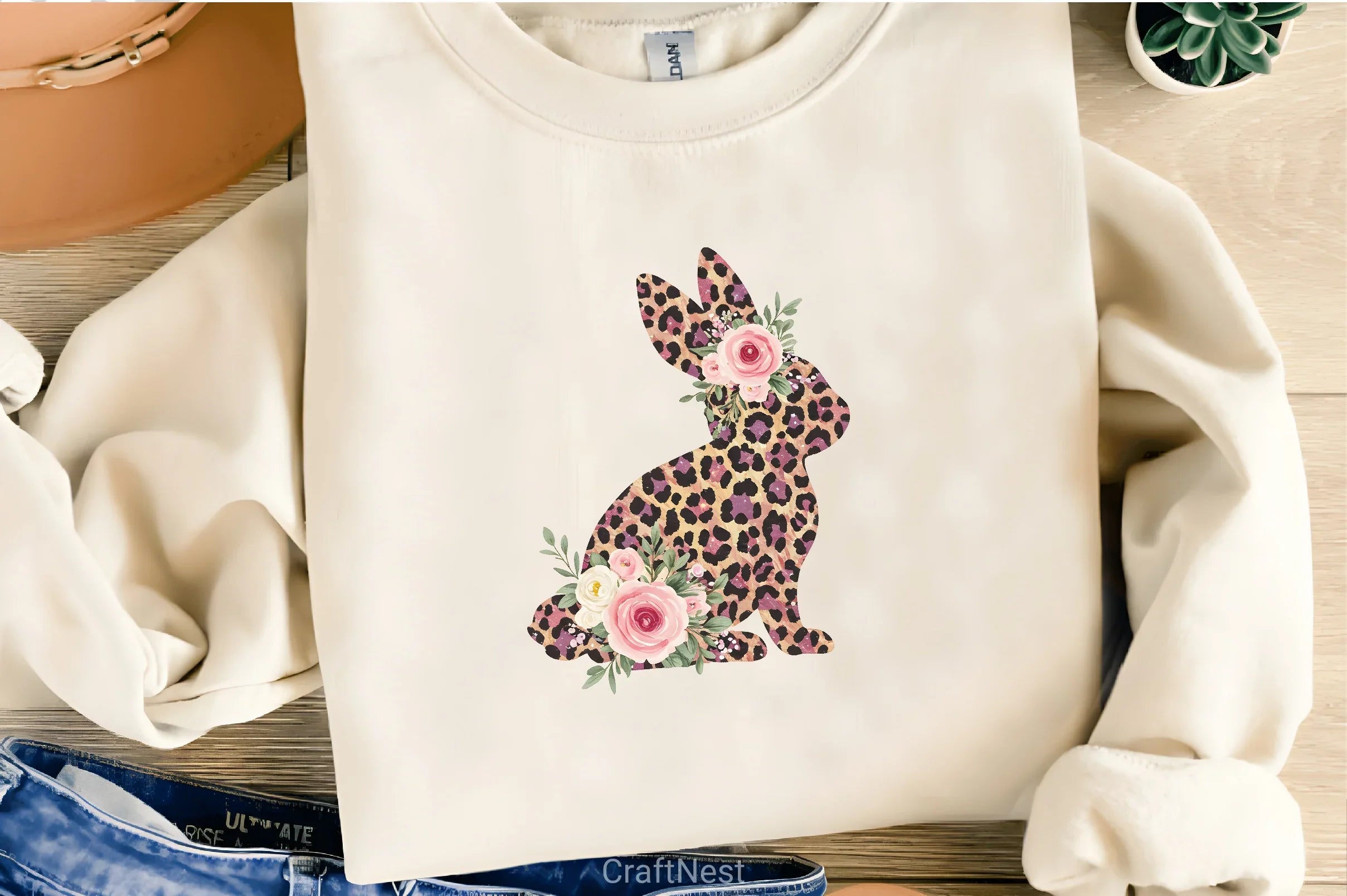 Leopard Bunny Clipart Bundle 6 - CraftNest - Digital Crafting and Art