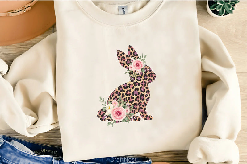 Leopard Bunny Clipart Bundle 6 - CraftNest - Digital Crafting and Art