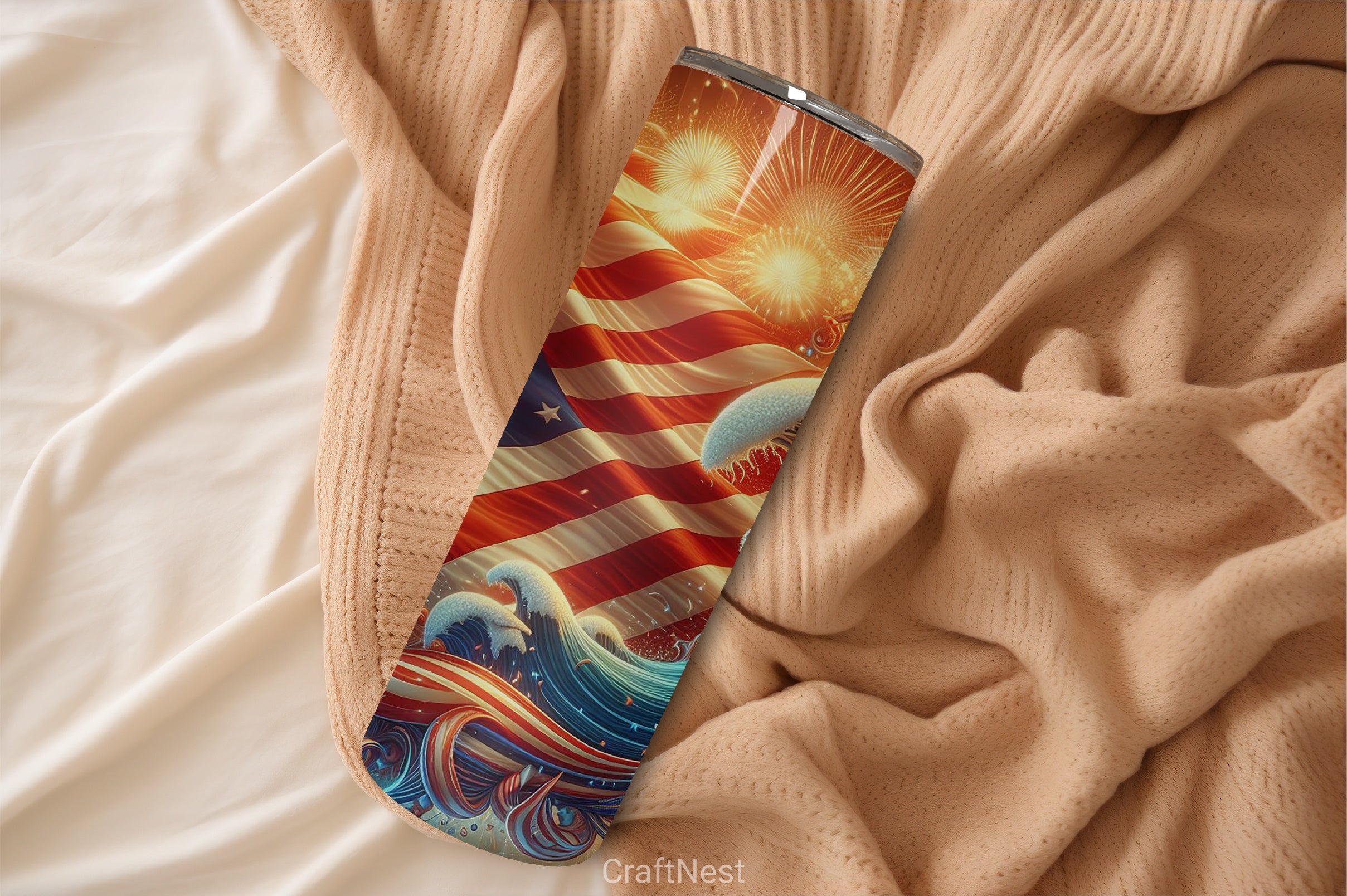 4th of July Tumbler Wrap Bundle 126 - CraftNest - Digital Crafting and Art