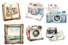 Vintage Summer Photography Clipart Bundle 2