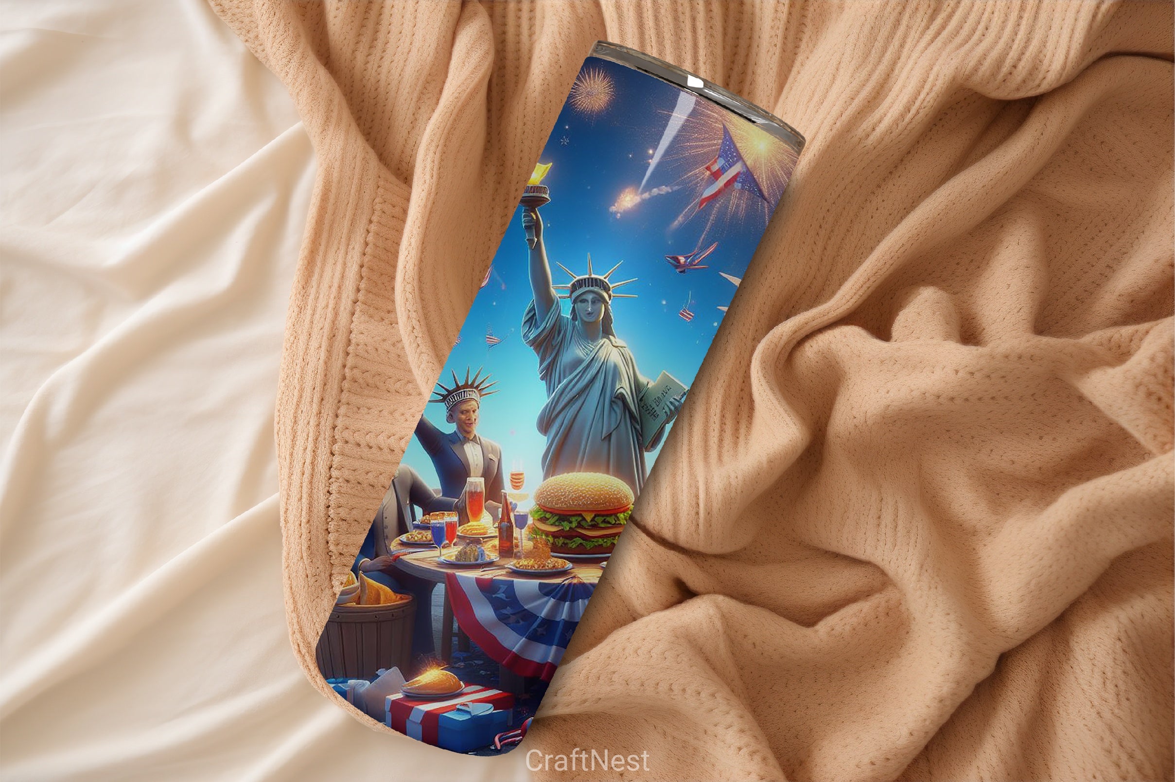 4th of July Tumbler Wrap Bundle 30 - CraftNest - Digital Crafting and Art