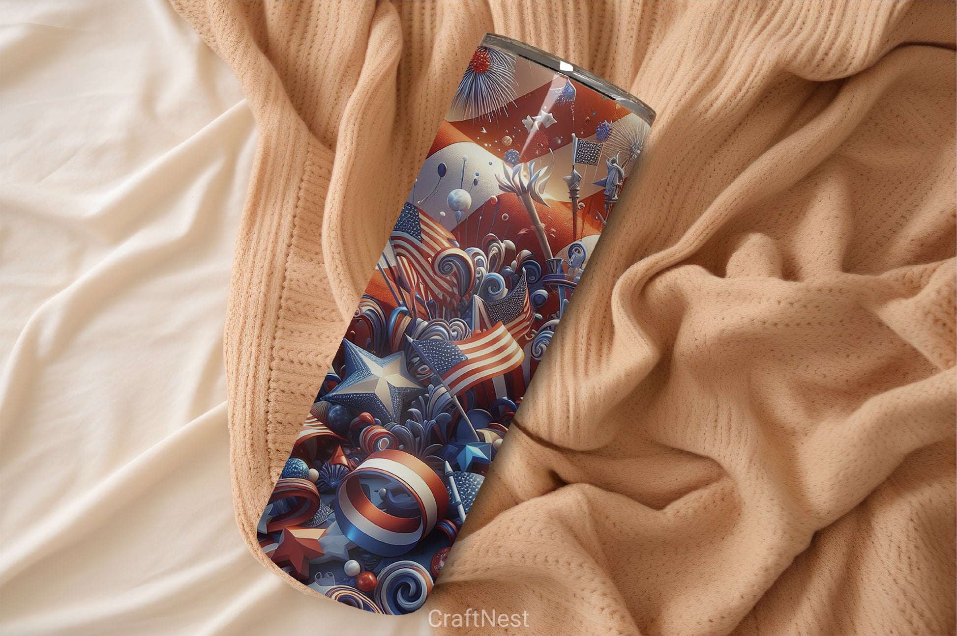 4th of July Tumbler Wrap Bundle 61 - CraftNest - Digital Crafting and Art