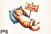 Do Not Disturb Cat Clipart Bundle