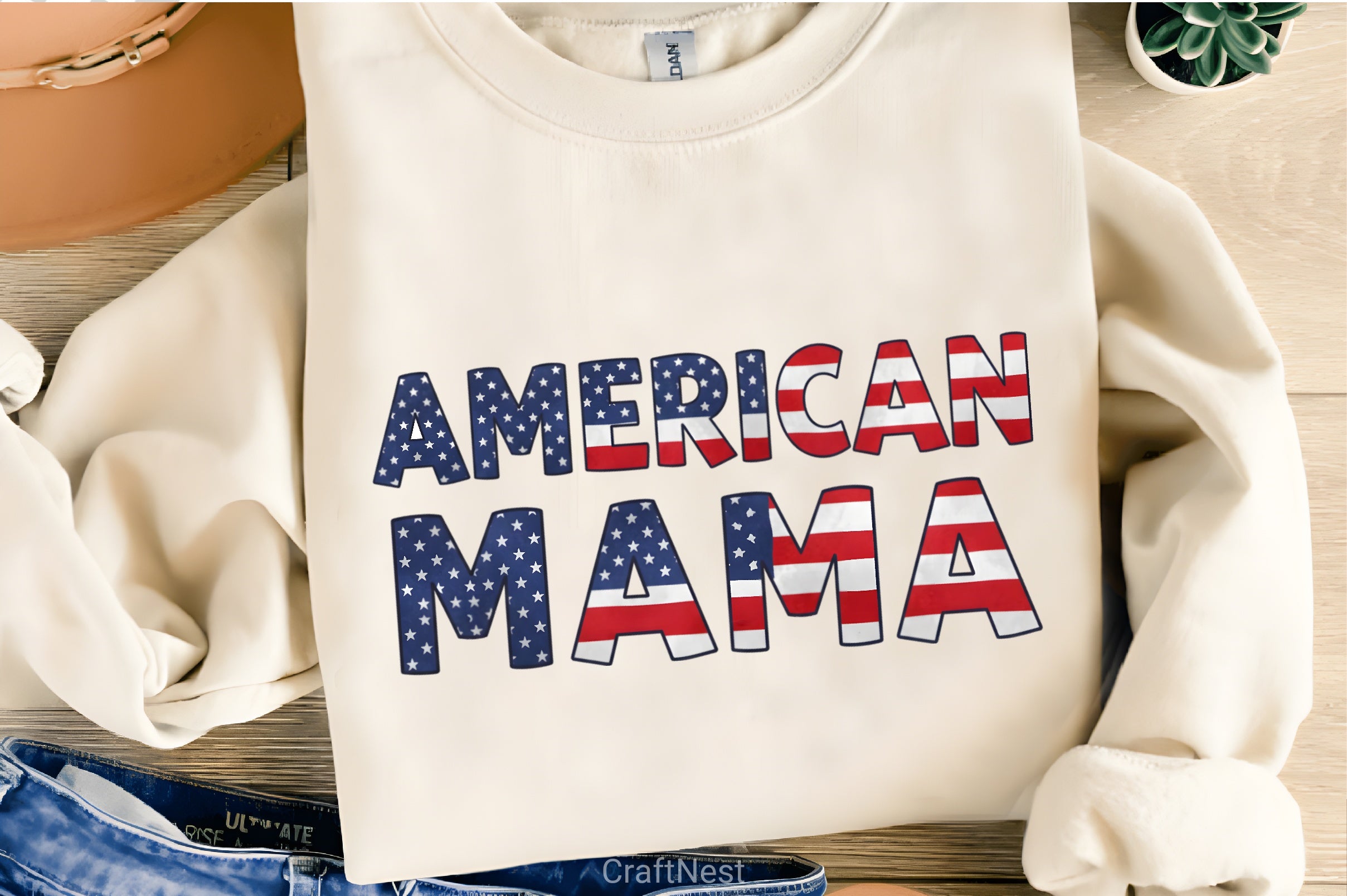 4th of July American Mama Clipart Bundle 2 - CraftNest - Digital Crafting and Art