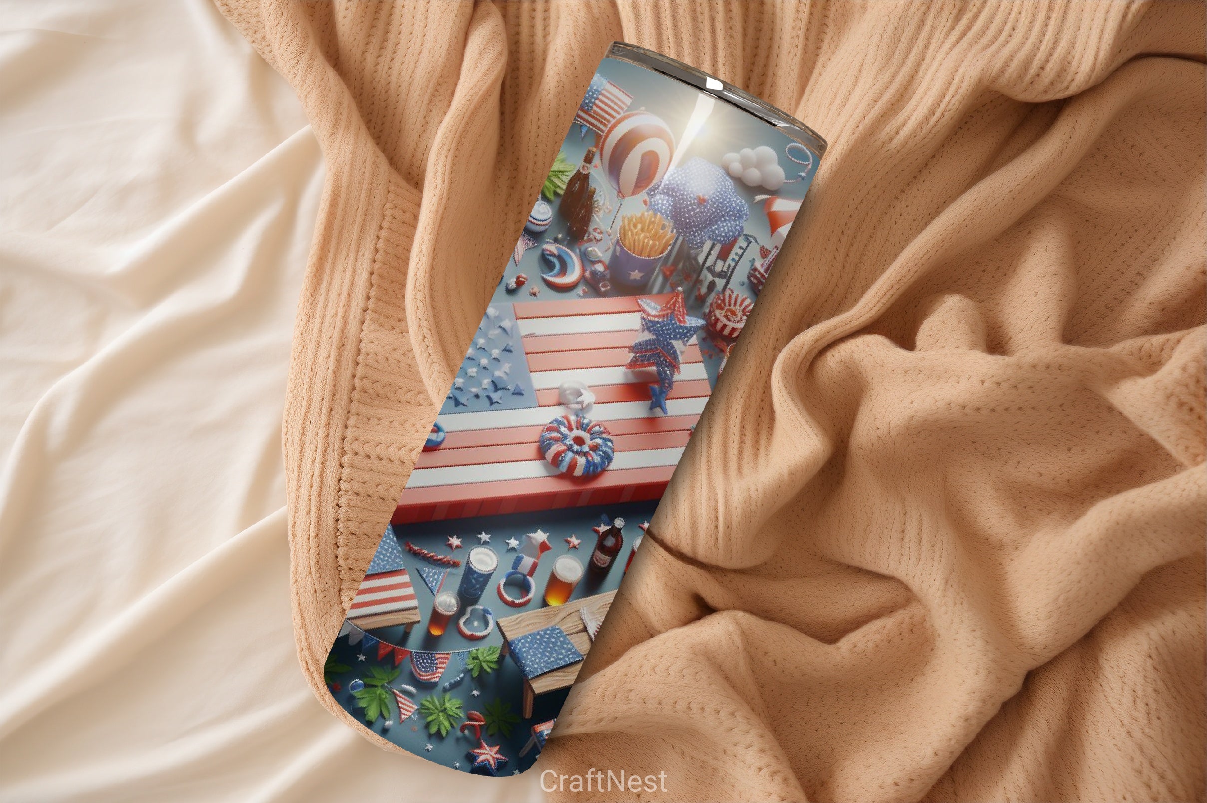 4th of July Tumbler Wrap Bundle 28 - CraftNest - Digital Crafting and Art