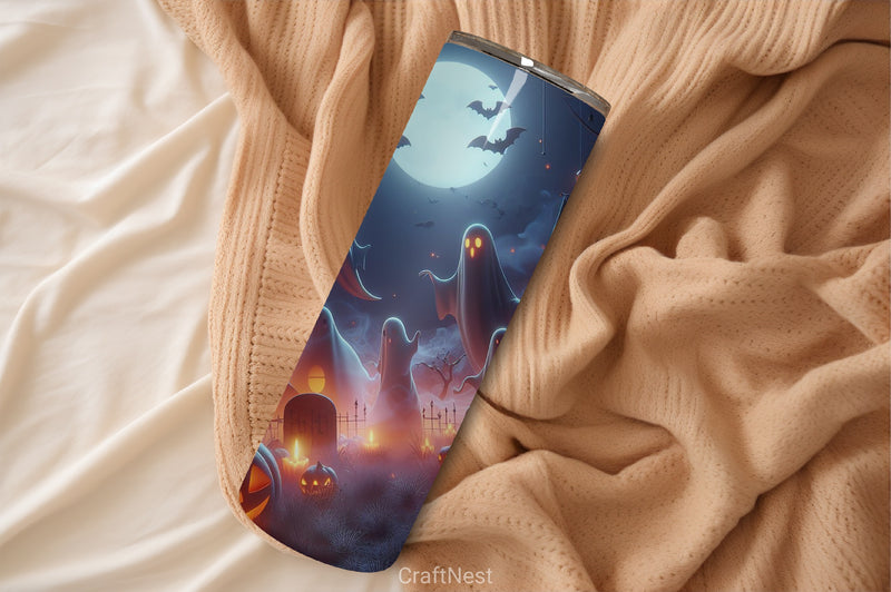 Halloween Tumbler Wrap Bundle 38 - CraftNest - Digital Crafting and Art