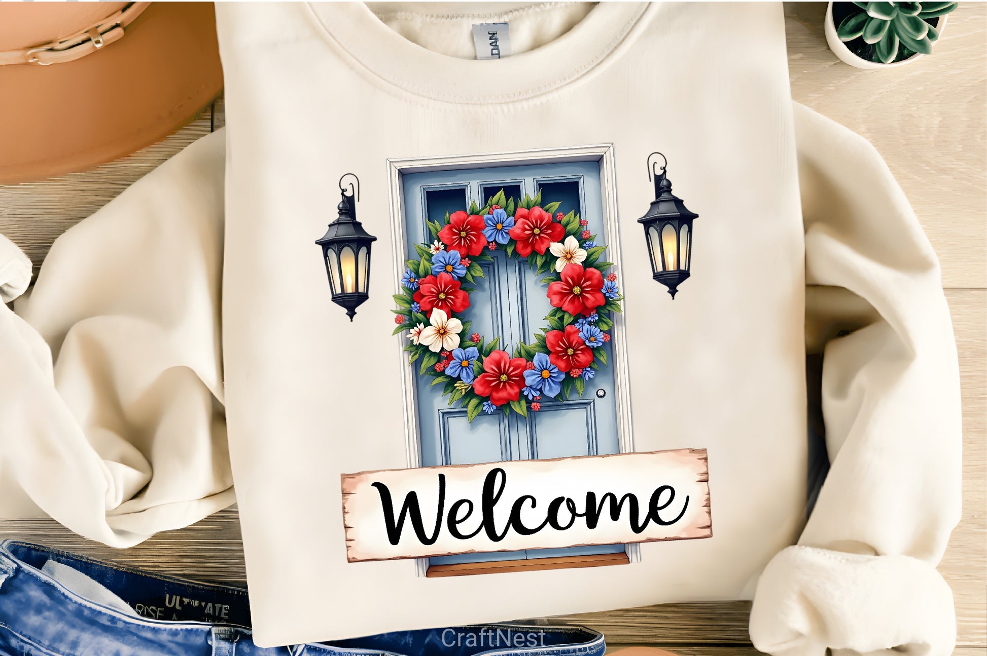 Patriotic Garden Clipart Bundle - CraftNest - Digital Crafting and Art