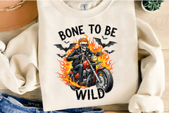 Bone To Be Wild Skeleton Biker Clipart Bundle - CraftNest - Digital Crafting and Art