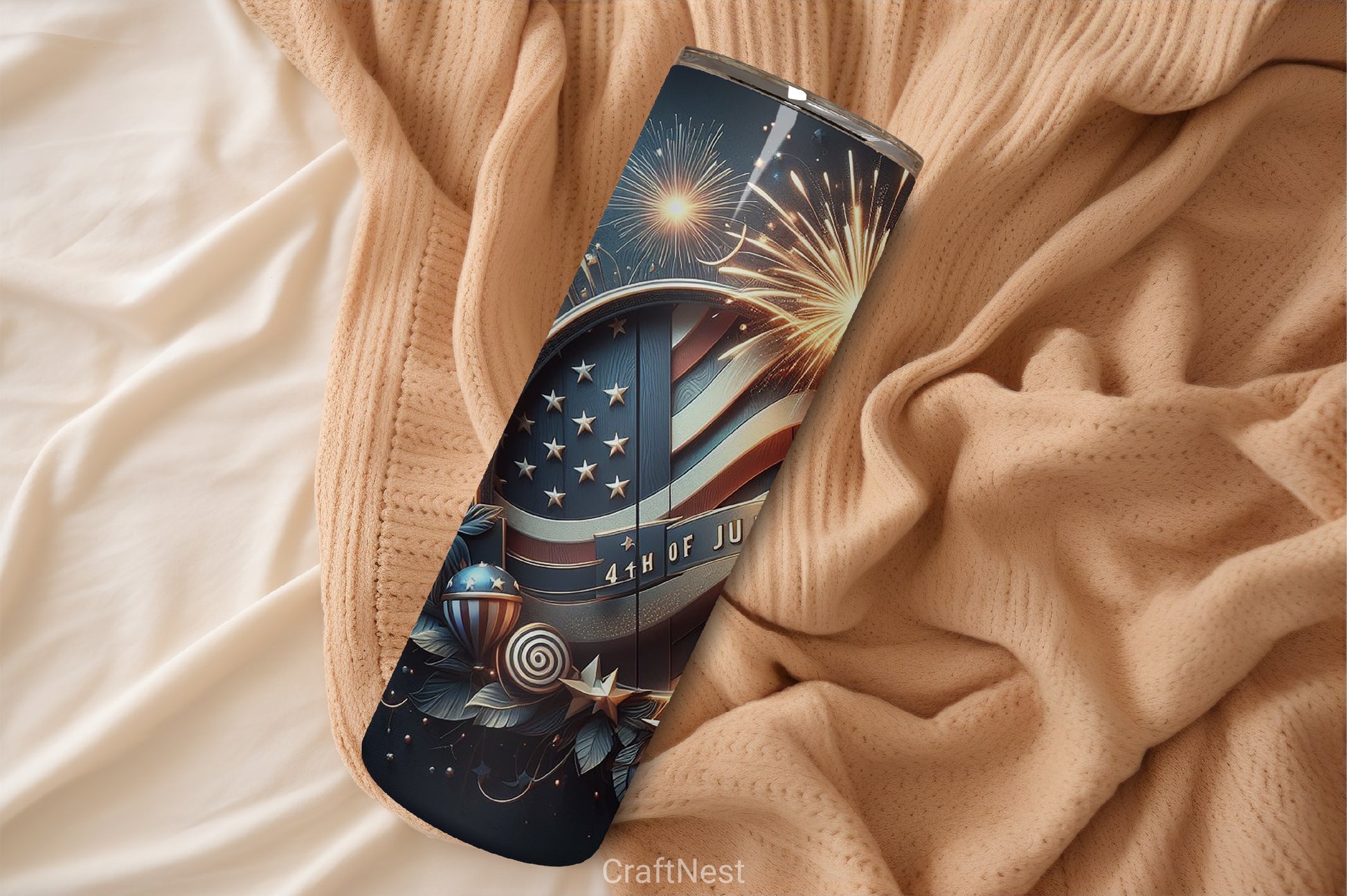 4th of July Tumbler Wrap Bundle 37 - CraftNest - Digital Crafting and Art