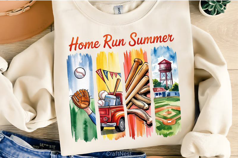 Baseball Summer Collage Clipart Bundle - CraftNest - Digital Crafting and Art