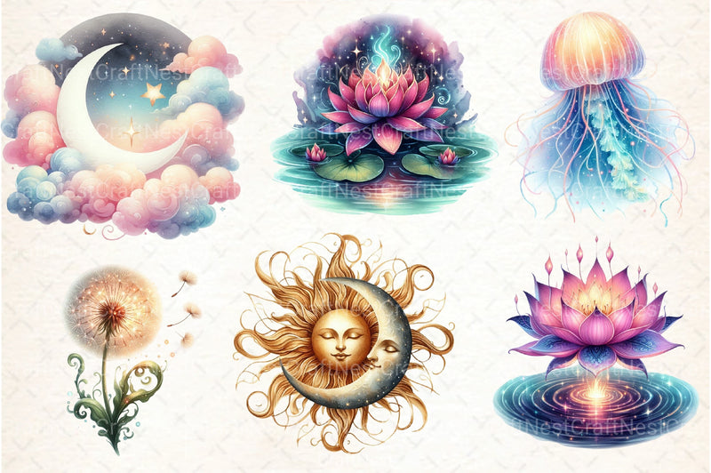 Dreamy Creations Clipart Bundle 1 - CraftNest - Digital Crafting and Art