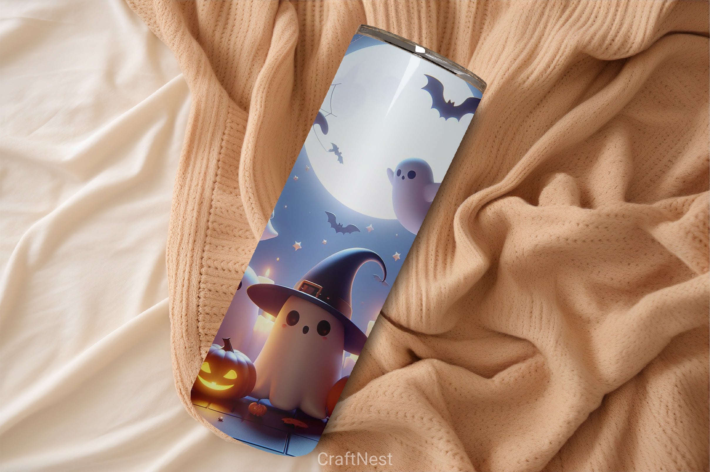 Halloween Tumbler Wrap Bundle 11 - CraftNest - Digital Crafting and Art