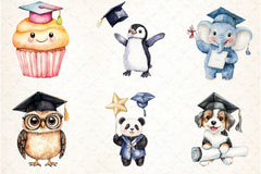 Cute Graduation Clipart Bundle 22 - CraftNest - Digital Crafting and Art