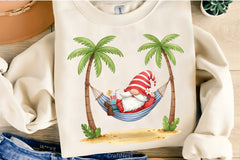 Hammock Time Summer Gnome Clipart Bundle - CraftNest - Digital Crafting and Art