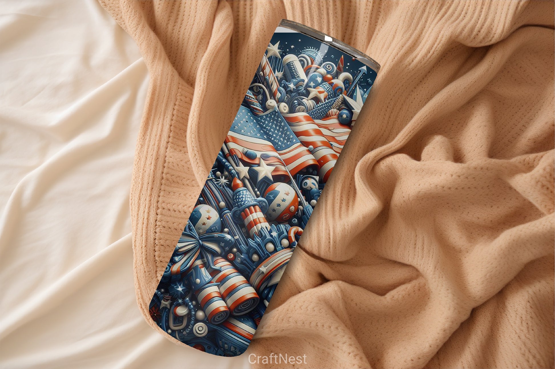 4th of July Tumbler Wrap Bundle 99 - CraftNest - Digital Crafting and Art