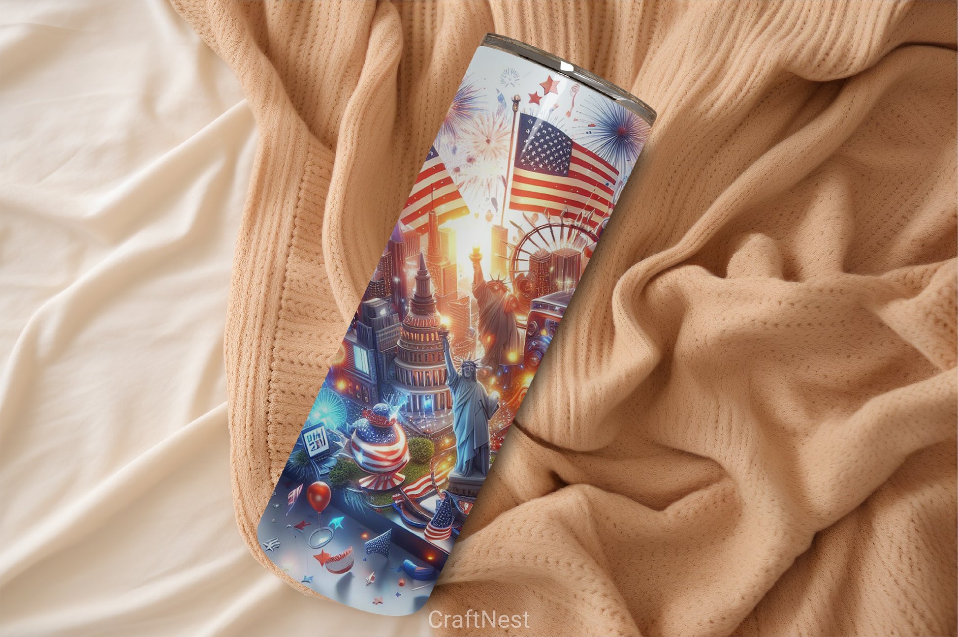 4th of July Tumbler Wrap Bundle 43 - CraftNest - Digital Crafting and Art