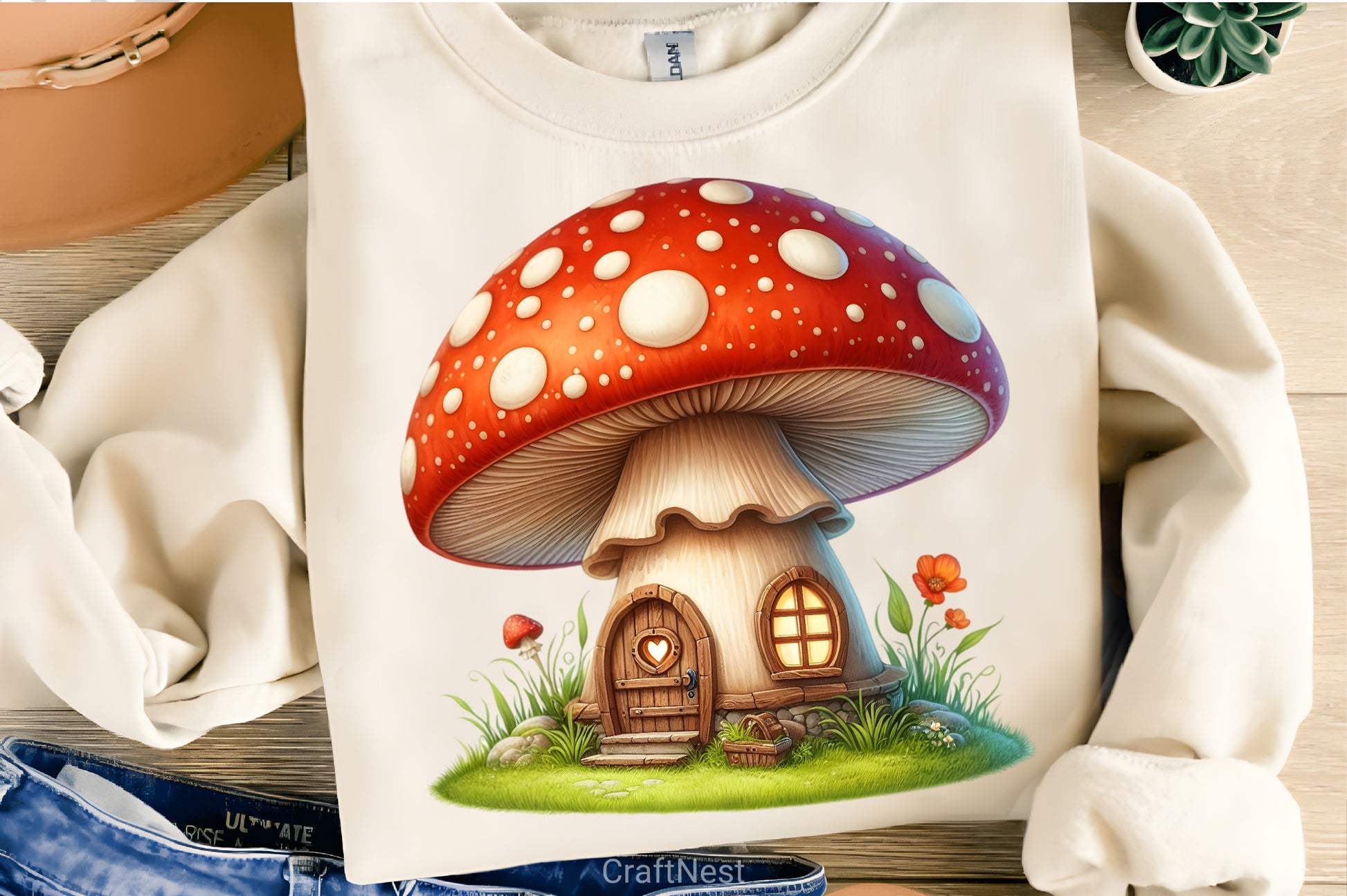 Fairy House Clipart Bundle 3 - CraftNest - Digital Crafting and Art