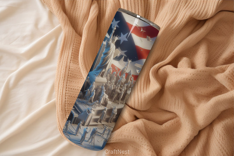 4th of July Tumbler Wrap Bundle 95 - CraftNest - Digital Crafting and Art
