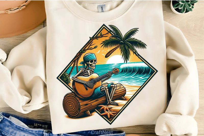 Songs Skeleton Shores Clipart Bundle - CraftNest - Digital Crafting and Art