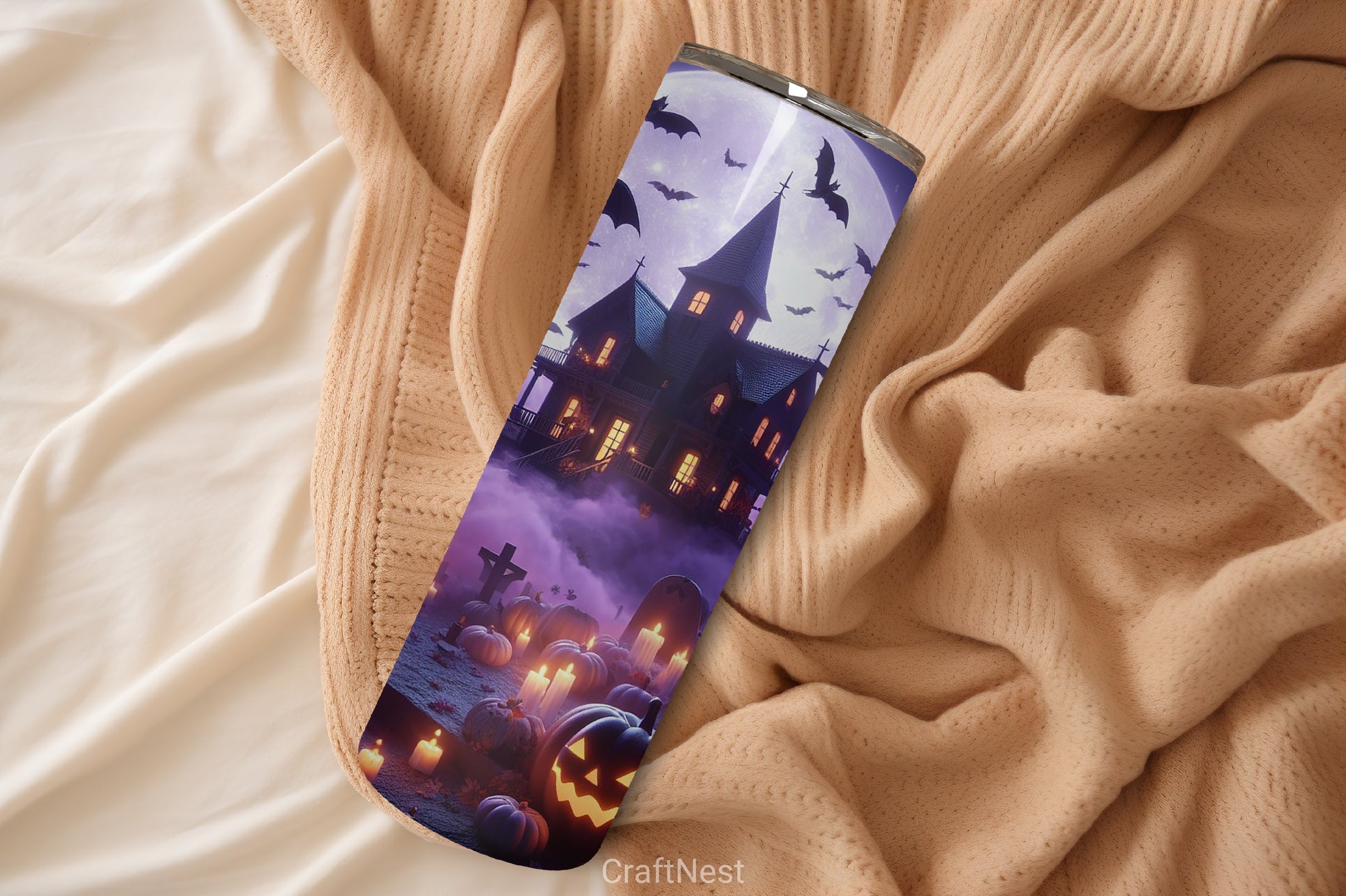 Halloween Tumbler Wrap Bundle 18 - CraftNest - Digital Crafting and Art