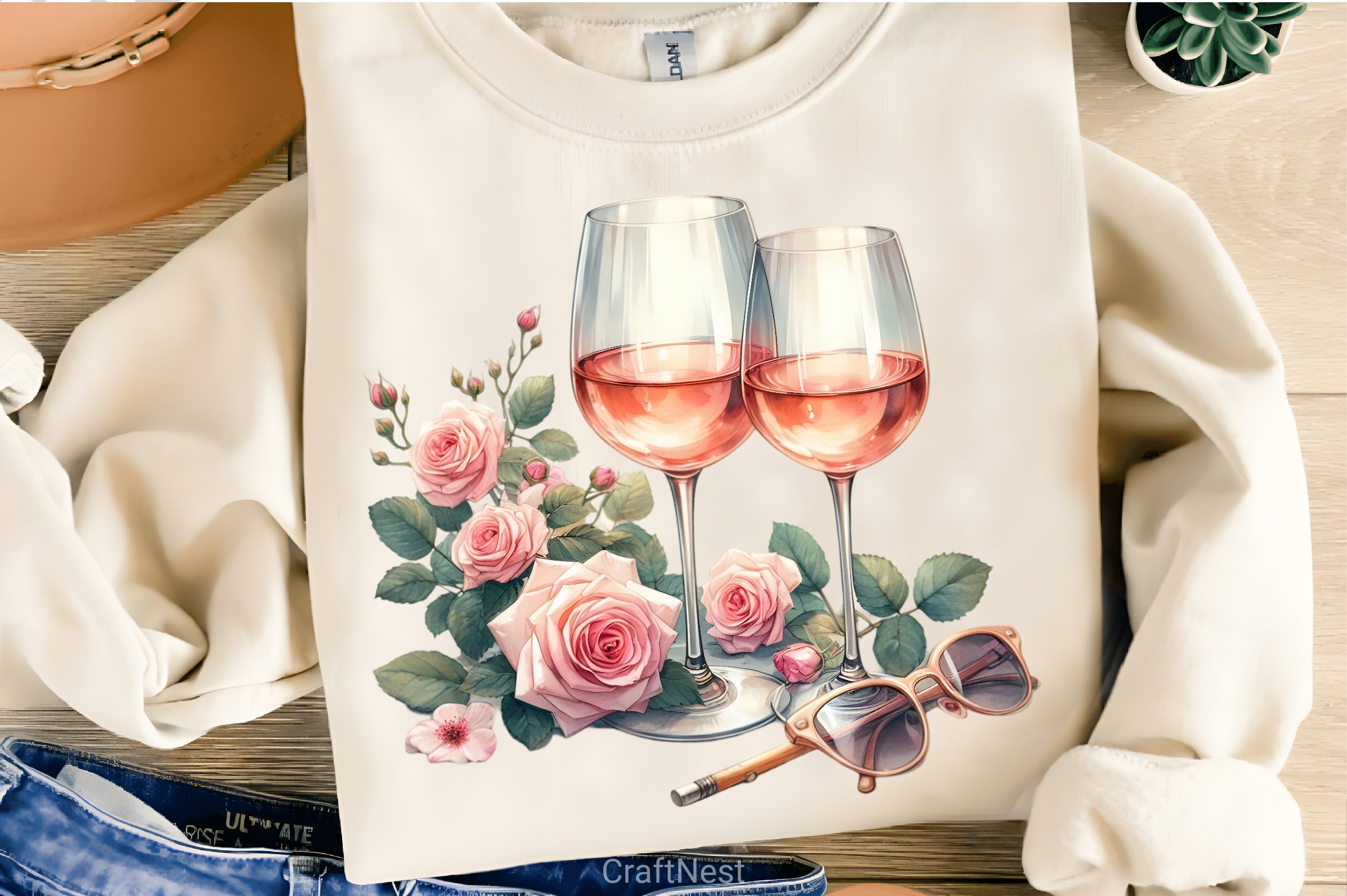 Pink Spring Fashion Clipart Bundle 1 - CraftNest - Digital Crafting and Art