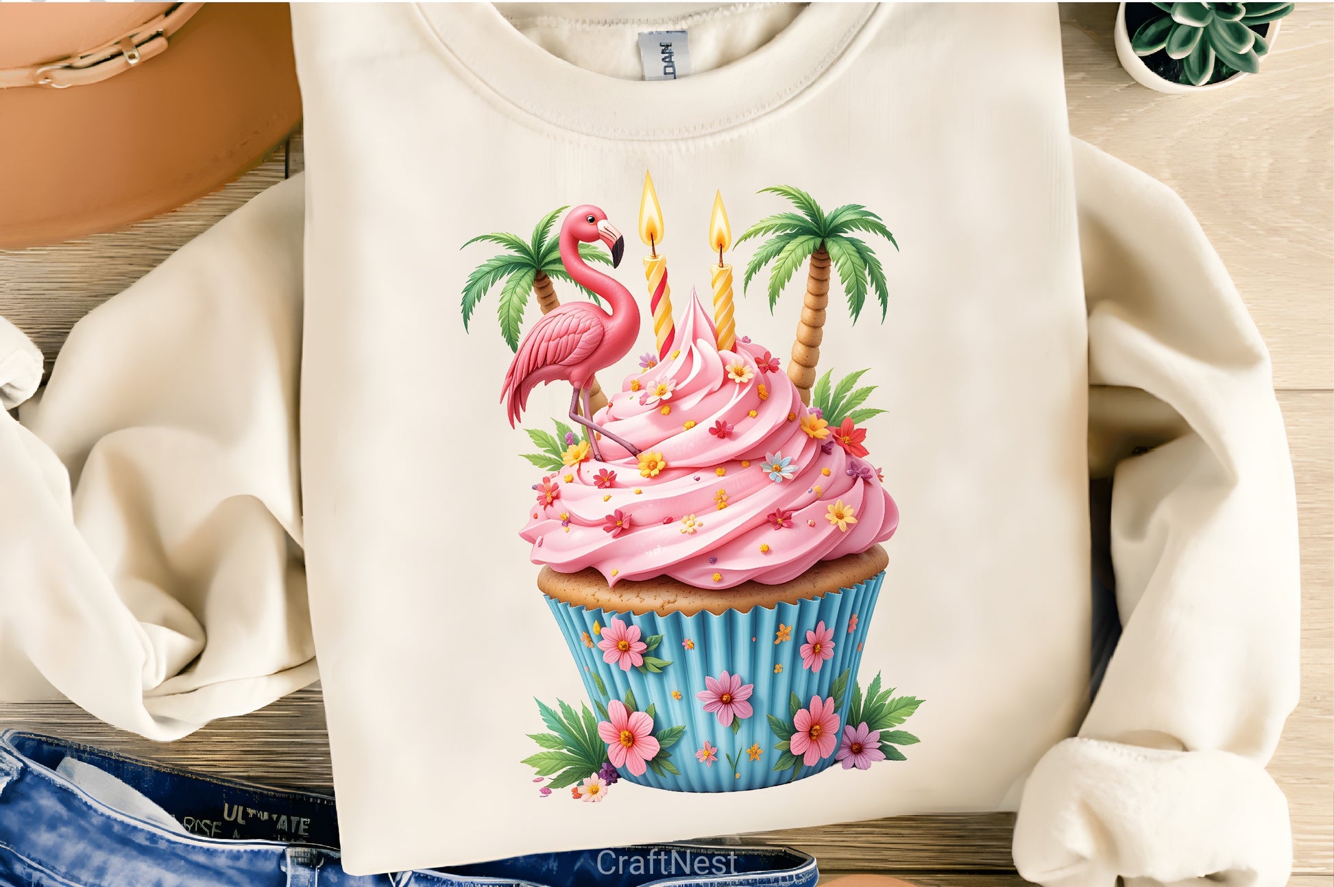 Pink Frosting Cake Clipart Bundle - CraftNest - Digital Crafting and Art